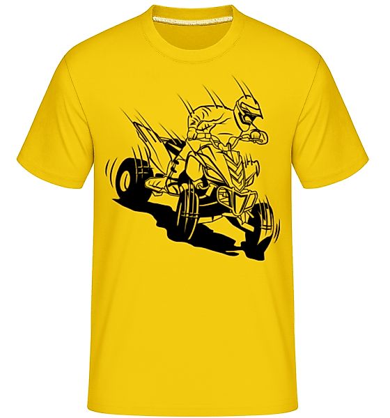 Quad Fahrer Comic · Shirtinator Männer T-Shirt günstig online kaufen