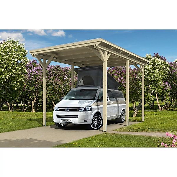 Skan Holz Caravan-Einzelcarport Emsland B x T 404 cm x 604 cm günstig online kaufen