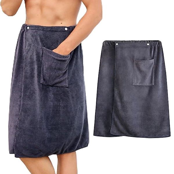 OKWISH Saunatuch Herren Saunakilt Saunahandtuch Duschtuch günstig online kaufen