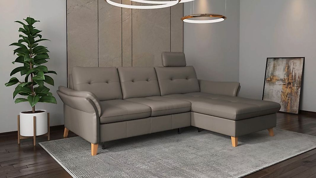 sit&more Ecksofa "Göteborg", Sitztiefenverstellung und Federkern, wahlweise günstig online kaufen