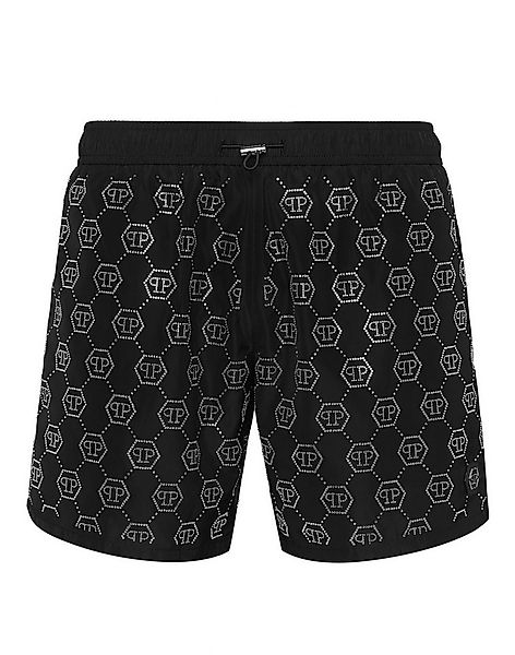 PHILIPP PLEIN Badeshorts Mit Schmucksteinen günstig online kaufen