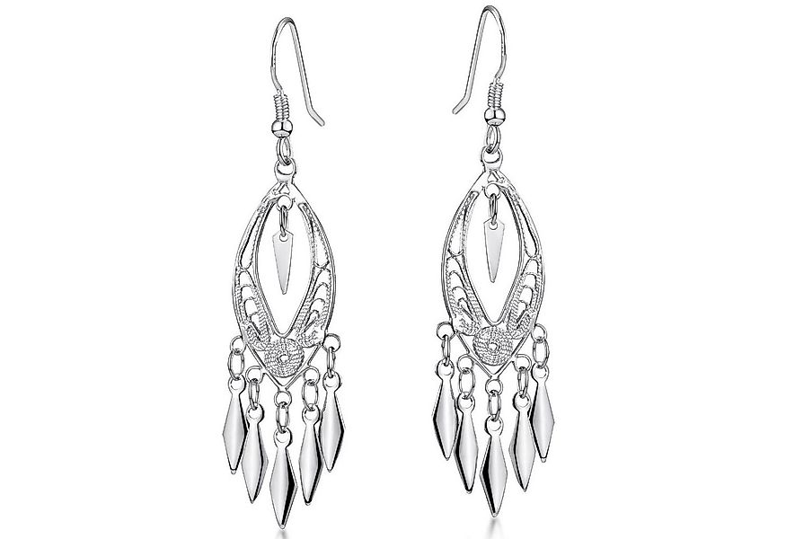 Materia Paar Ohrhänger Damen Ohrringe Orientalisch SO-222, 925 Sterling Sil günstig online kaufen