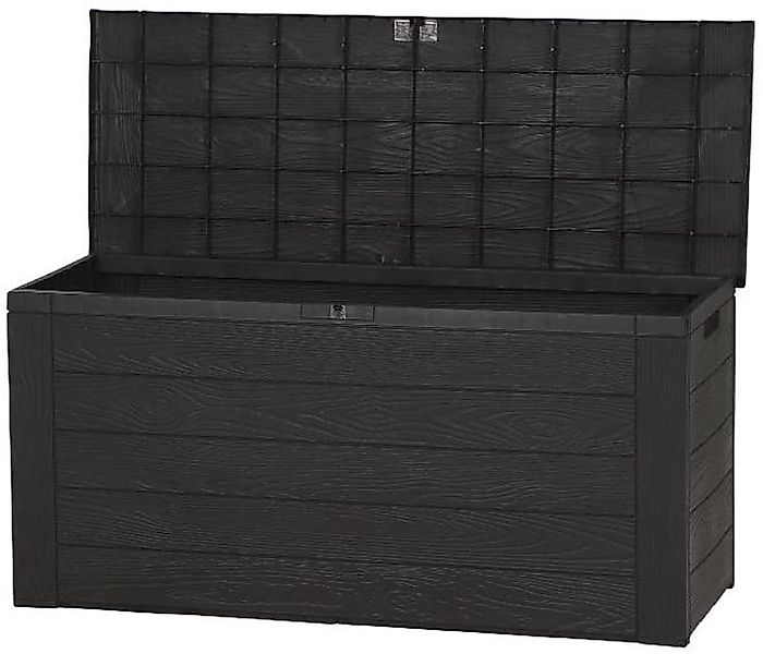 Spetebo Kissenbox Gartenkissenbox WOODY in Holzoptik günstig online kaufen