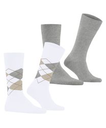 Burlington Socken Everyday Argyle Mix 2-Pack günstig online kaufen