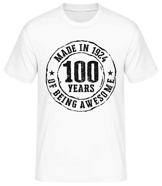 Made In 1924 · Männer Basic T-Shirt günstig online kaufen