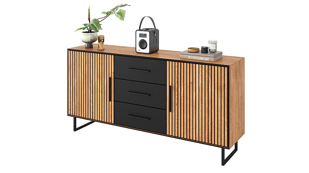 Massivart® Sideboard BELLA 163 cm / günstig online kaufen