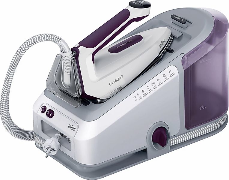 Braun "CareStyle 7 IS 7266 VI - 7,5 bar, 550 g Dampfstoß, 2,0 l Wassertank" günstig online kaufen