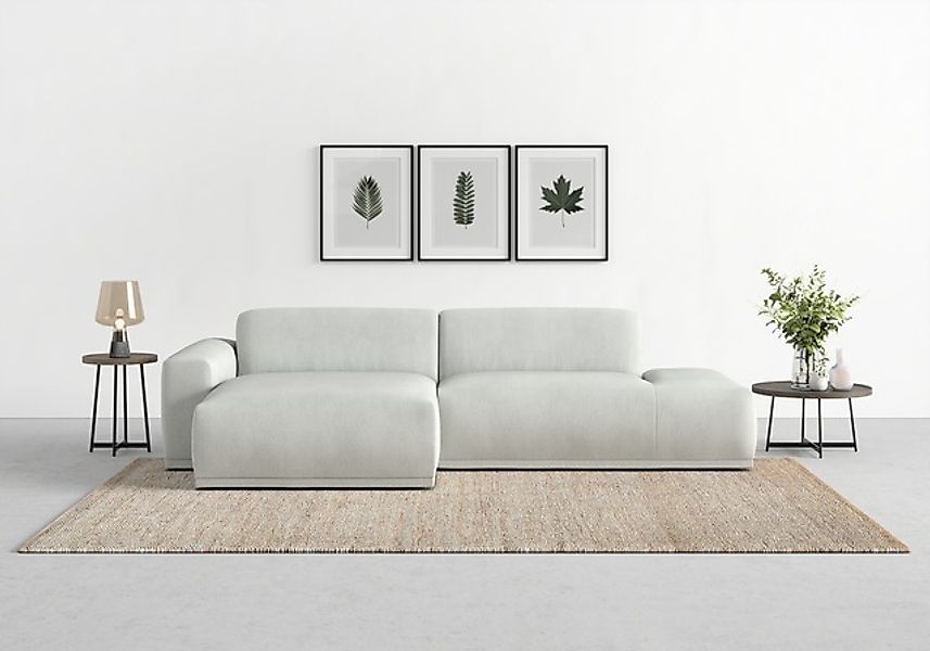 TRENDMANUFAKTUR Ecksofa »Braga, mit hochwertigem Kaltschaum, L-Form, in Cor günstig online kaufen