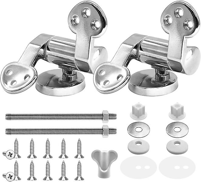 FELIXLEO WC-Sitz Toilettensitz Scharnier Ersatzteile Absenkautomatik Zinkle günstig online kaufen