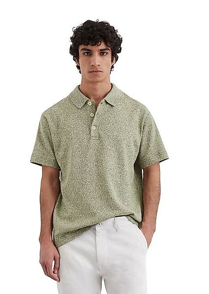 Marc O'Polo Poloshirt aus garngefärbtem Mouliné-Garn günstig online kaufen