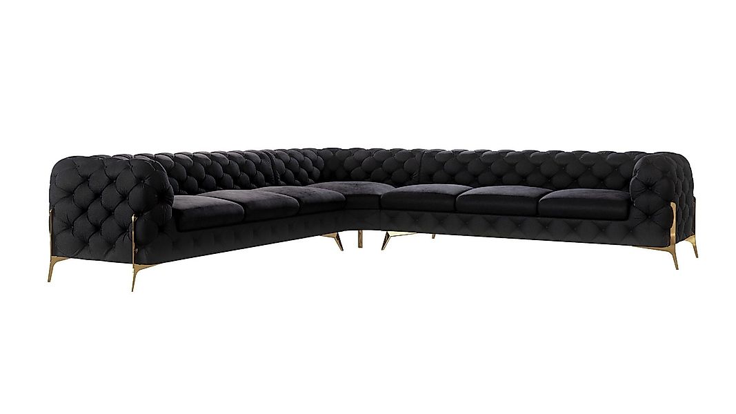 S-Style Möbel Ecksofa Ashley, Chesterfield mit günstig online kaufen