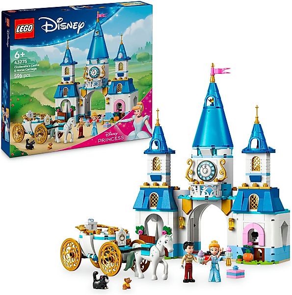 LEGO® Cinderellas Schloss und Pferdekutsche (43275), günstig online kaufen
