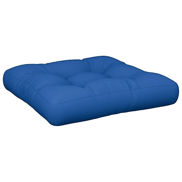 vidaXL Sitzauflage Palettenkissen Königsblau Stoff, (1 günstig online kaufen