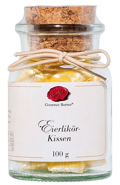 Gourmet Berner Eierlikör-Kissen Bonbons 100 g günstig online kaufen