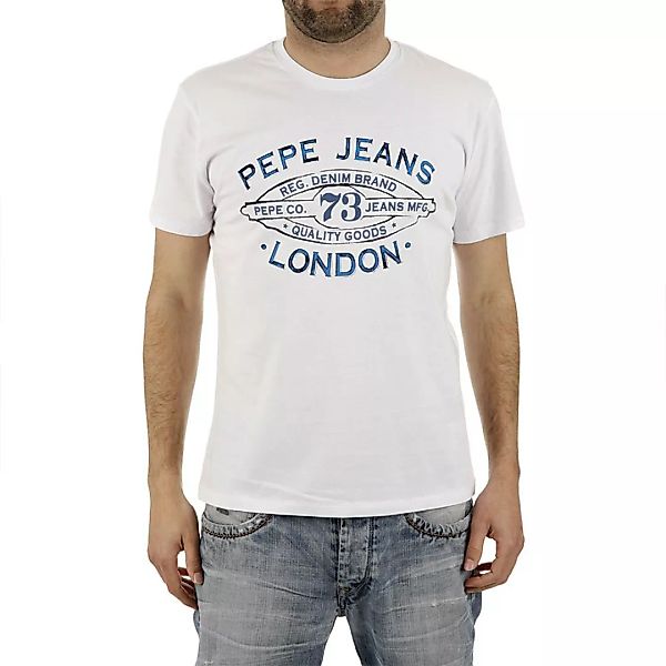 Pepe Jeans Samuel Kurzärmeliges T-shirt L White günstig online kaufen