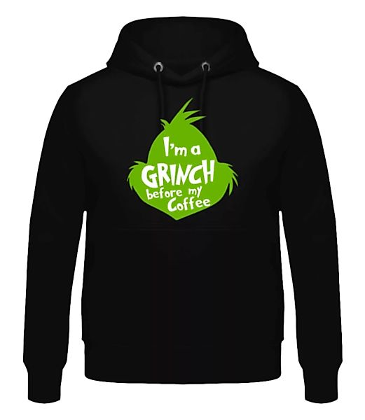 I'm A Grinch Before My Coffee · Männer Hoodie günstig online kaufen