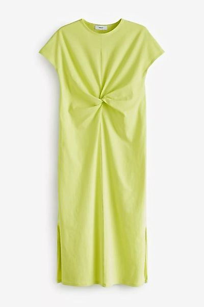 Next Sommerkleid Kurzärmliges T-Shirtkleid Sommerkleid mit Drehung (1-tlg) günstig online kaufen