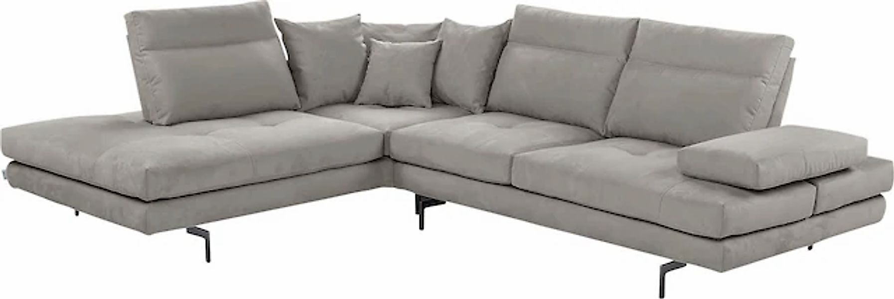 CALIA ITALIA Ecksofa »Toby Wing, Komfortsofa mit Sitzkomfort der Extraklass günstig online kaufen