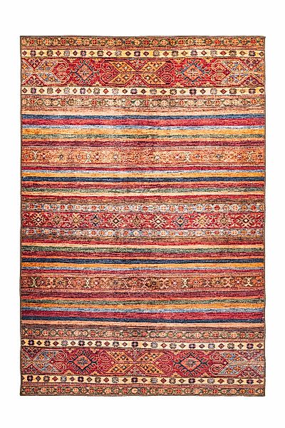 Megusta Flachflorteppich Faye 725 Multi Rot 190cm X 290cm günstig online kaufen