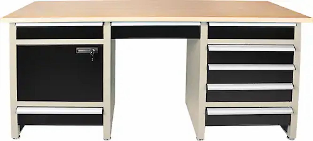 ONDIS24 Werkbank »PRO Hugo«, BxTxH: 160x60x95 cm günstig online kaufen