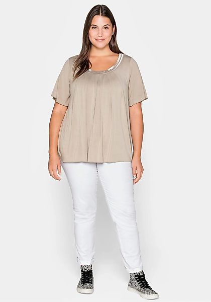 Sheego T-Shirt "T-Shirt", (1 tlg.) günstig online kaufen