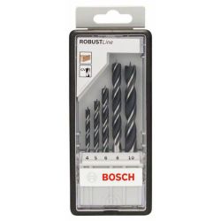 BOSCH Holzbohrer Holzspiralbohrer-Set Robust Line, 5-teilig, günstig online kaufen