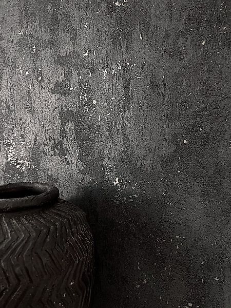 Newroom Vliestapete Perseus Dusty Midnight Tapete Betontapete Beton,Zement, günstig online kaufen
