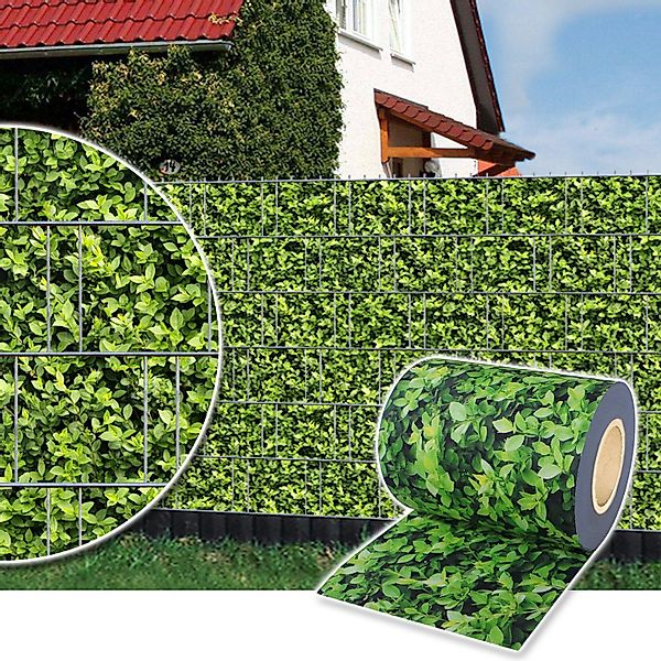 Plantiflex Sichtschutzstreifen Sichtschutz Rolle 35m blickdicht günstig online kaufen
