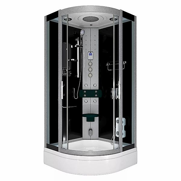 AcquaVapore Dampfdusche Duschtempel Sauna Dusche Duschkabine D46-63T3 100x1 günstig online kaufen