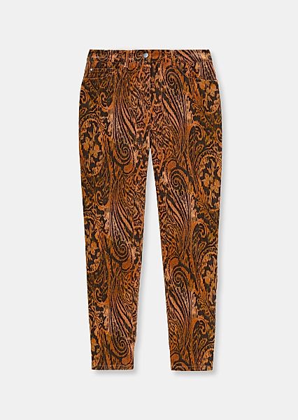 MADELEINE Stoffhose "Hose Paisley-Hose in samtiger Stretch-Qualität" günstig online kaufen