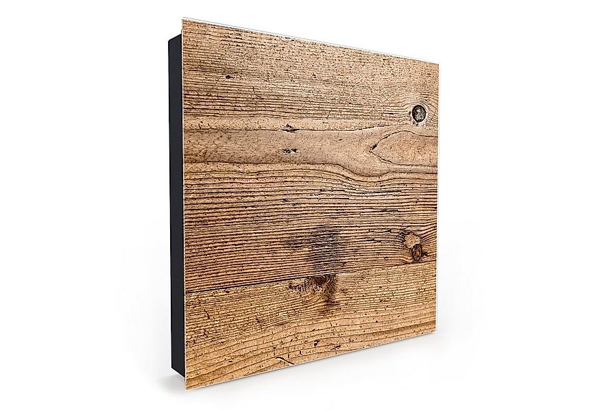 Primedeco Schlüsselkasten Magnetpinnwand mit Glasfront Holz Panel (1 St) günstig online kaufen