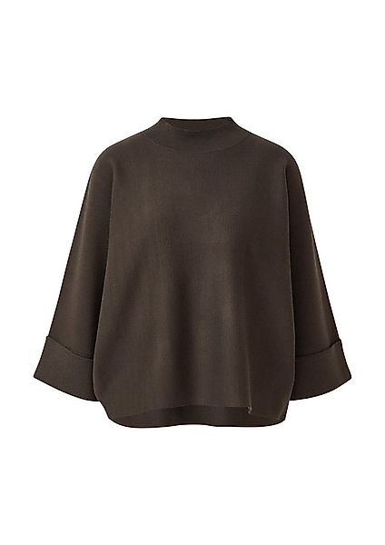 comma Poncho Indoor-Poncho Strickponcho mit Stehkragen günstig online kaufen