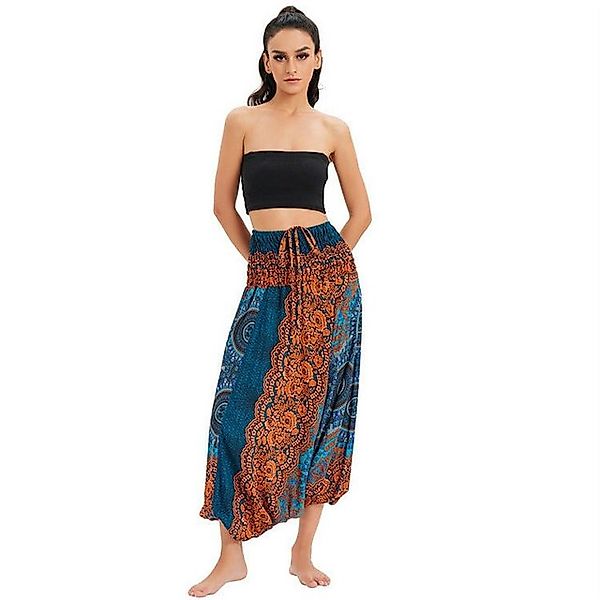 YRIIOMO Loungepants Bequeme und stilvolle Yogahose mit einzigartigem Design günstig online kaufen