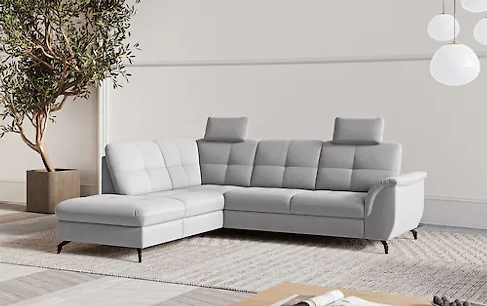 sit&more Ecksofa "Zora L-Form", wahlweise mit Bettfunktion und Bettkasten günstig online kaufen