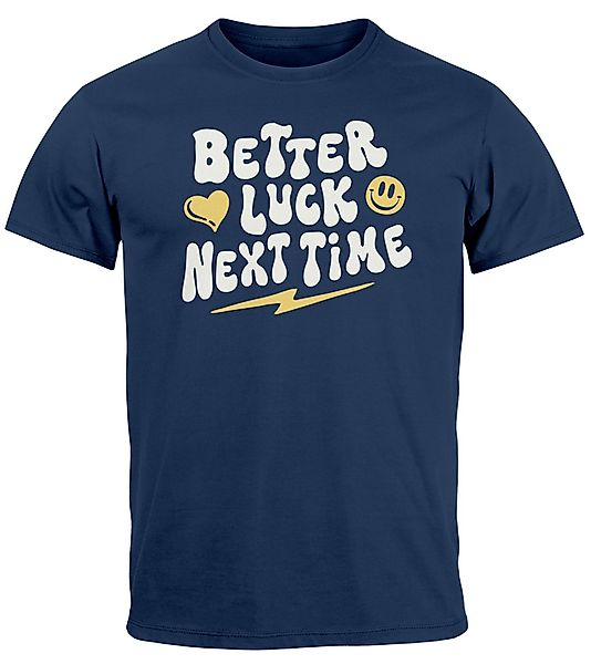 Neverless Print-Shirt Herren T-Shirt Spruch Better günstig online kaufen