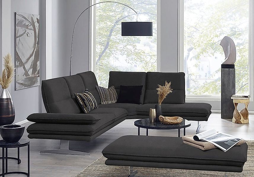 W.SCHILLIG Ecksofa »broadway, Designsofa, mit tollem Sitzkomfort, L-Form«, günstig online kaufen