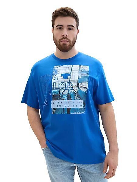 TOM TAILOR PLUS T-Shirt, mit Fotoprint und Rundhalsausschnitt günstig online kaufen