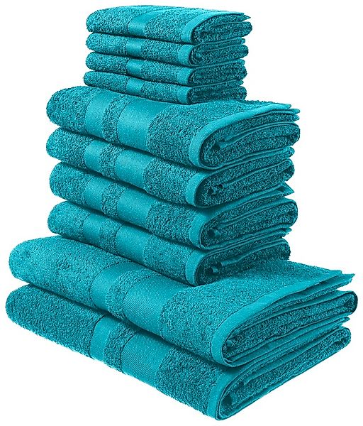 my home Handtuch Set »Vanessa, 10-tlg Handtuch-Set, in Standard- und Premiu günstig online kaufen