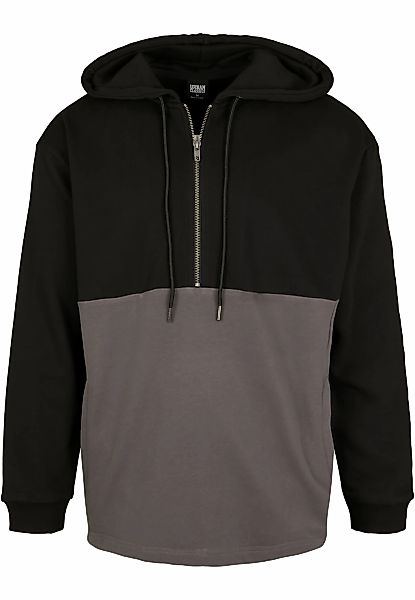 URBAN CLASSICS Sweater "Urban Classics Herren Relaxed Half Zip Hoodie", (1 günstig online kaufen
