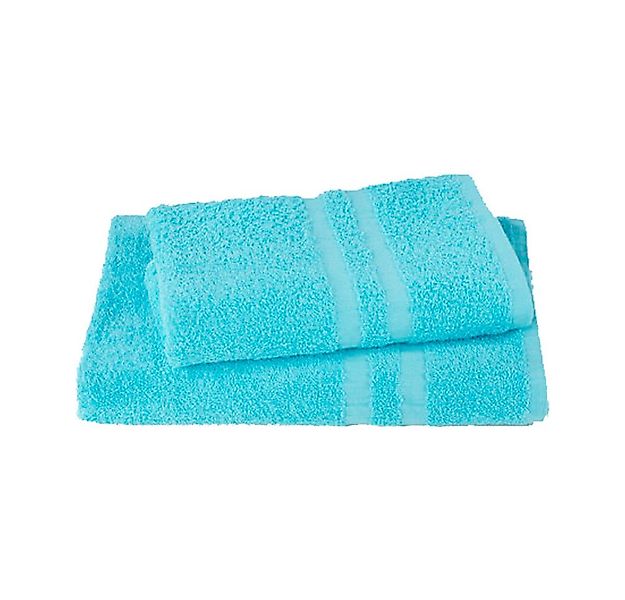 PFLEGE POINT Handtuch Frottierserie Colori kochfest türkis Handtuch (50 x 1 günstig online kaufen