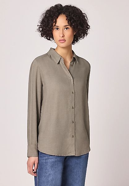 STREET ONE Langarmbluse mit Tape Detail am Ärmel günstig online kaufen