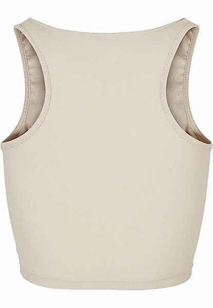 URBAN CLASSICS Muskelshirt "Urban Classics Damen Ladies Cropped Rib Top", ( günstig online kaufen