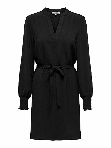 ONLY Minikleid ONLMETTE LIFE V-NECK SMOCK günstig online kaufen