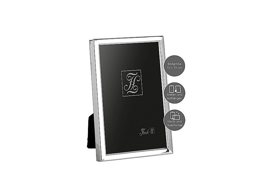 Fink Bilderrahmen FINK Bilderrahmen Ron - Glas / Eisen - silber - 10cm x 15 günstig online kaufen