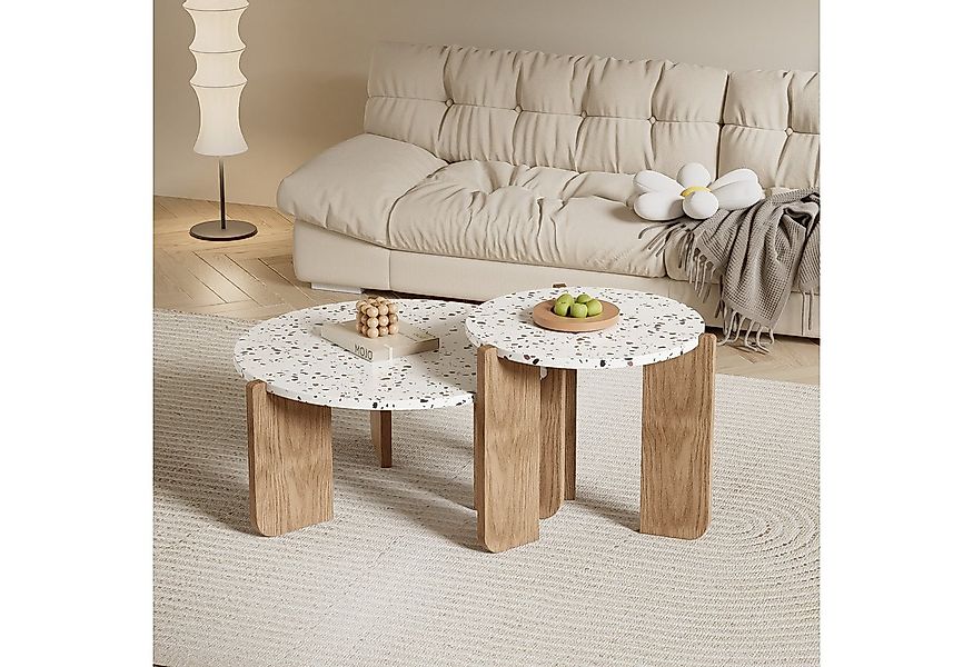 REDOM Couchtisch Nesting Couchtisch-Set 2-teilig (stabiler MDF-Tisch, 2-St. günstig online kaufen
