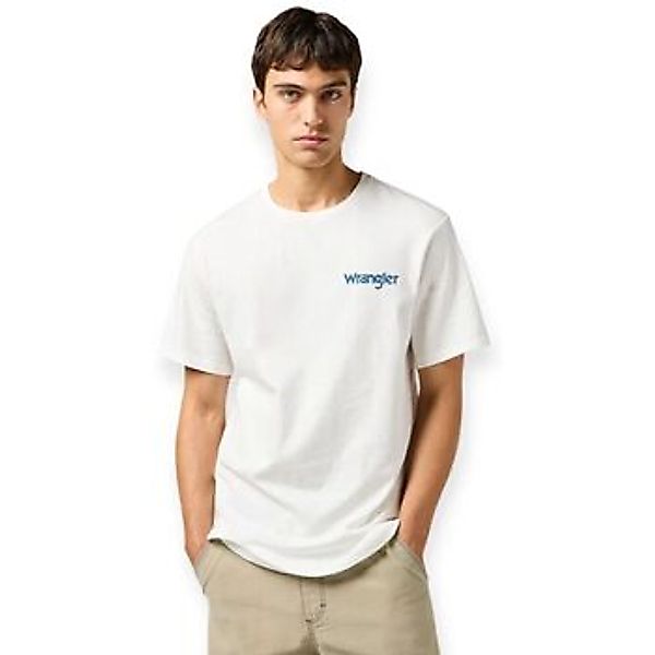 Wrangler  T-Shirts & Poloshirts 112362835 GRPHC TEE-WHITE günstig online kaufen
