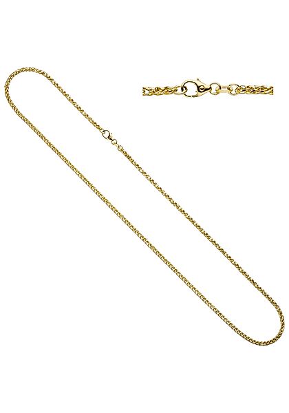 JOBO Goldkette, Zopfkette 585 Gold bicolor günstig online kaufen