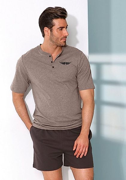 AUTHENTIC LE JOGGER Pyjama kurzer Schlafanzug für Herren (2 tlg., 1 Stück) günstig online kaufen