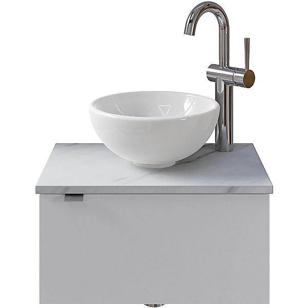 Pelipal Einzelwaschtisch Serie 6915 51 cm Weiß mit Softclose günstig online kaufen