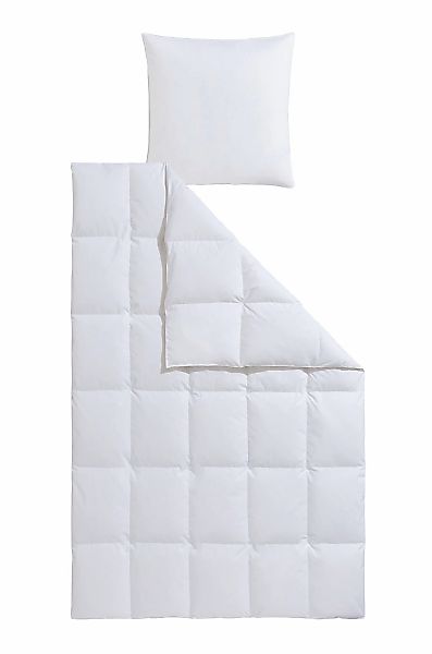 OTTO home Daunenbettdecke + Kopfkissen "Köniz, Bettdecke 135x200&155x220 cm günstig online kaufen